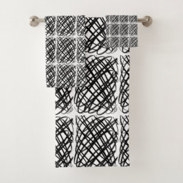 Scribe simple | Negro| Centro con mosaico |