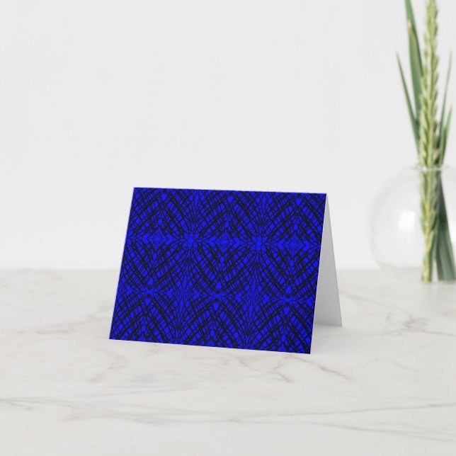 Scribe simple | Tejido Espejo | Azul | (Anverso)