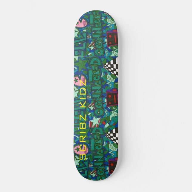 SCRIBZ KIDZ SKATEBOARD / JMT (Anverso)
