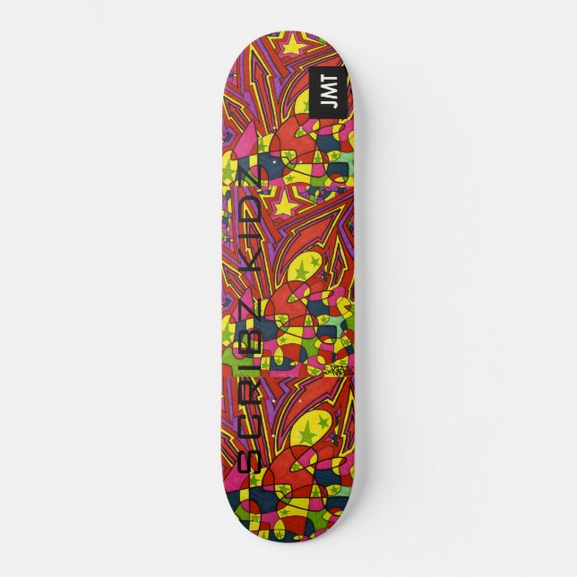 SCRIBZ KIDZ SKATEBOARD / JMT (Anverso)