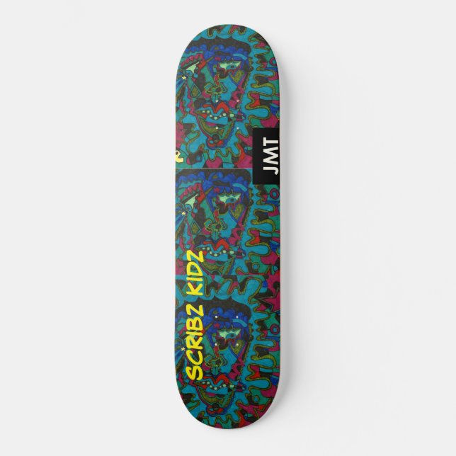SCRIBZ KIDZ SKATEBOARDS / JMT /IPIX (Anverso)