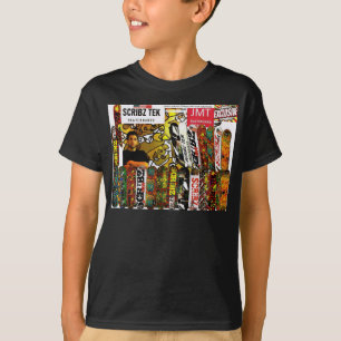 SCRIBZ TEK  SKATEBOARD / JMT Camiseta