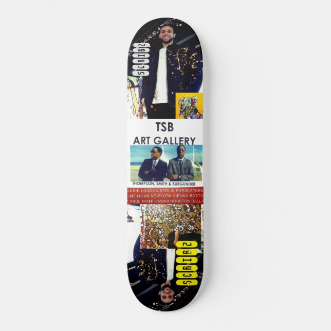 SCRIBZ TSB Skateboard OFICIAL (Anverso)