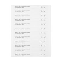 Script 24x Personalizado DIY Boda delgado Direcció