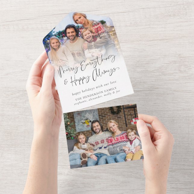 Script 2 foto Destinatario tarjeta de Navidades de (desgarro)