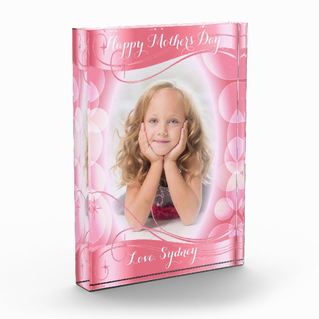 Script de baile en rosa Bonito - Plantilla de foto (Izquierda)