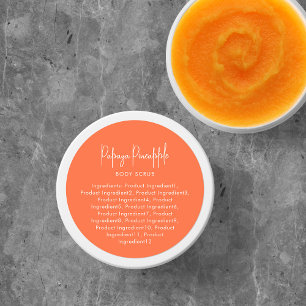 Script de Colores Personalizados Etiqueta de Ingre