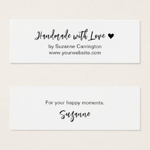 Script hecho a mano con Love Small Business Mini C