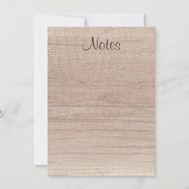 Script manuscrito de plantilla de aspecto de mader (Anverso)