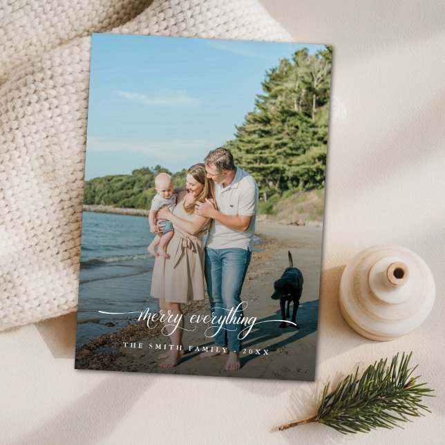 Script Merry Everything Coastal Navidad Foto (Subido por el creador)