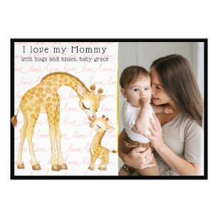 Script Moderno Personalizado de Foto 'Te Amo - Mam