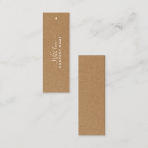 Script simple - Etiquetas de regalo de Kraft de ca