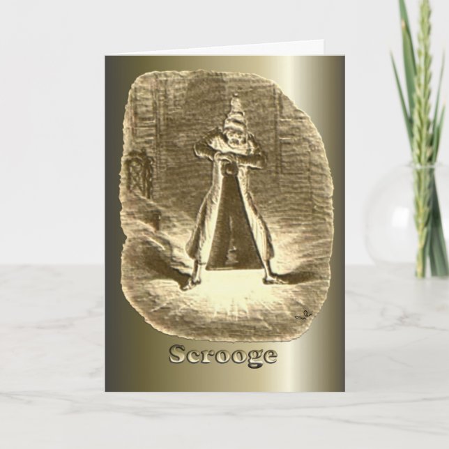 Scrooge del navidad - un villancico del navidad (Anverso)