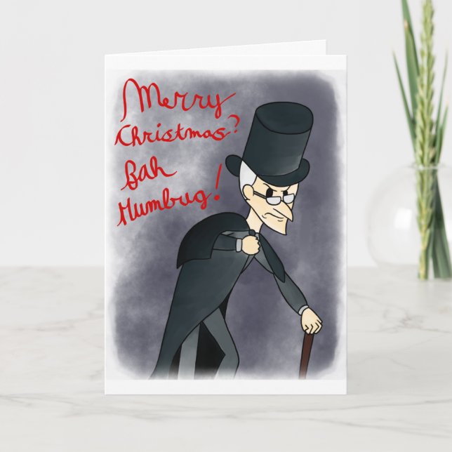 Scrooge y SweetHart - Tarjeta de felicitación pleg (Anverso)
