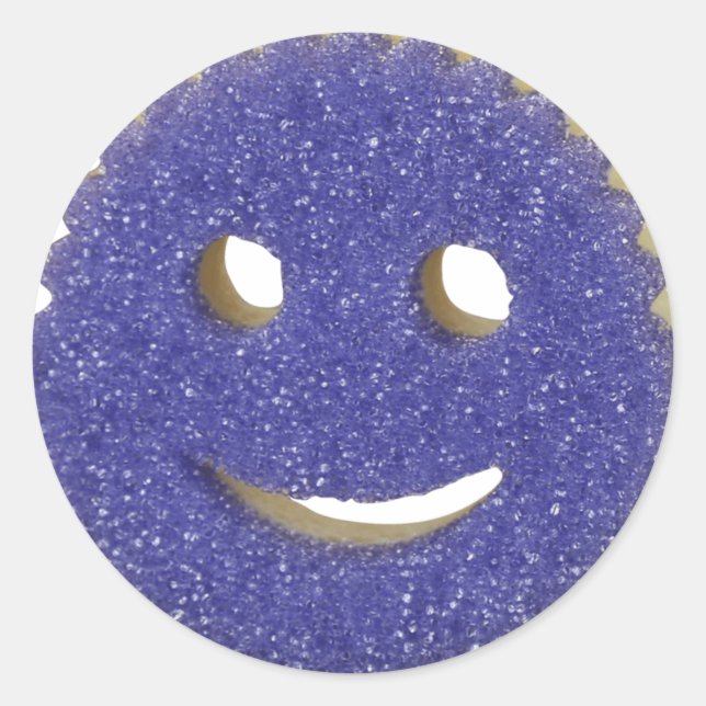 Scrub Daddy Pegatina (Anverso)