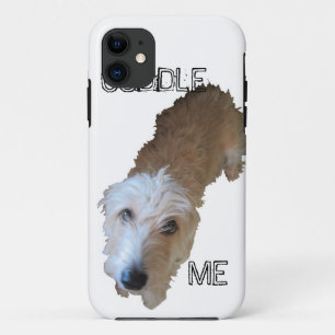 Scruffy Dog "CUDDLE ME" iPhone 5 Funda