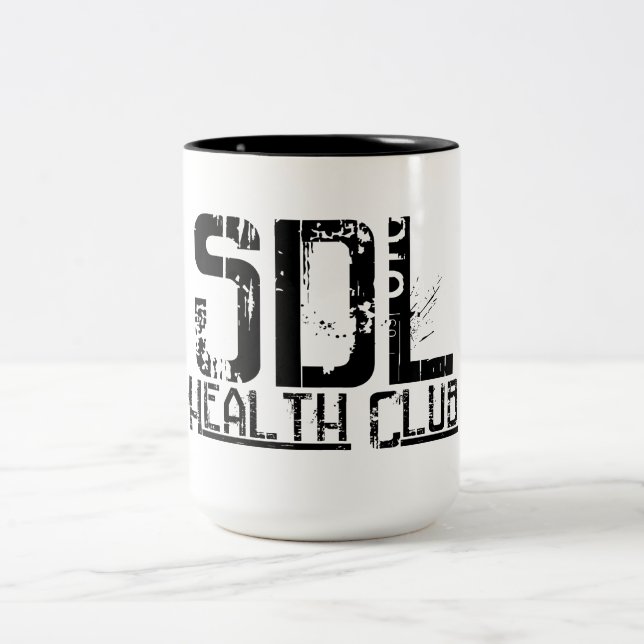SDLHC - taza #1 de 15 onzas (Centro)