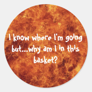 Sé adónde voy a ir Pegatinas