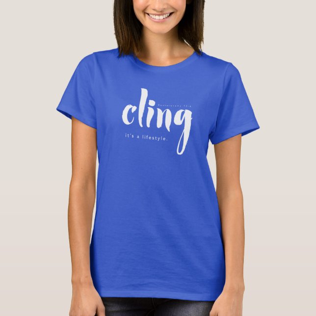SE AFERRA es una camiseta de la forma de vida (Anverso)