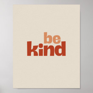 Sé Amable – Arte de Tipografía Boho