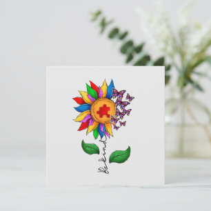 Sé amable con el girasol - Conciencia sobre el aut