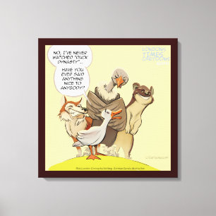 Sé Amable Con Los Patos Impresión Divertida En Lie