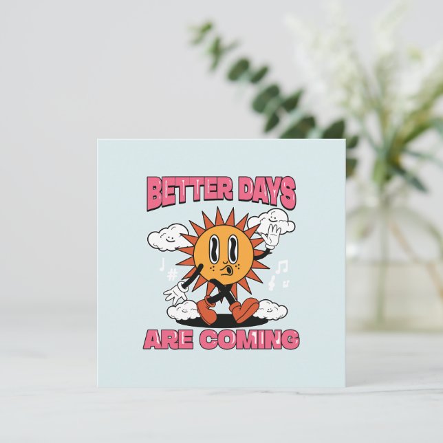Se avecinan mejores días - Vibes de verano (Anverso de pie)