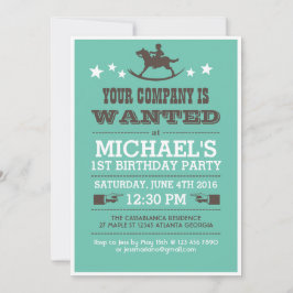 Se busca invitación de cumpleaños de vacuno occide