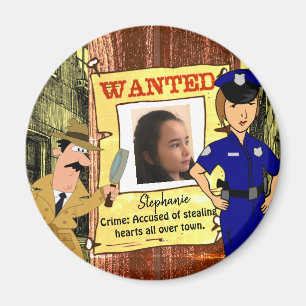 Se busca un imán de fotos de Personalizable Poste