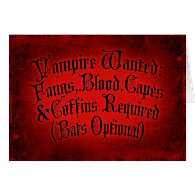 Se busca vampiro (Anverso (Horizontal))