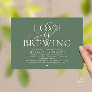 Se Celebra el Amor Elegante Invitación de Despedid