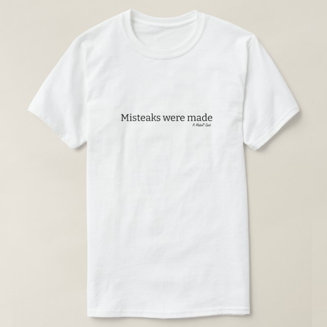 Se Cometieron Errores - Una Camisa De MisterP (Diseño del anverso)