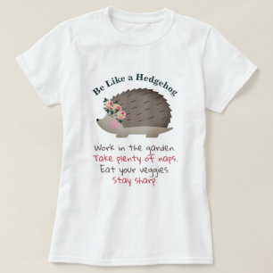 Sé como una camiseta de seta