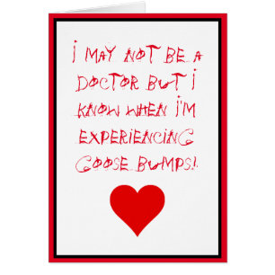 Sé cuando estoy experimentando golpes de ganso