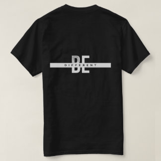Sé Diferente | Camiseta Típografica Motivacional