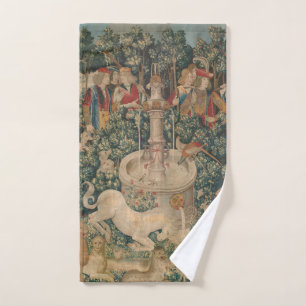Se encuentra el Unicornio, Tapiz Medieval