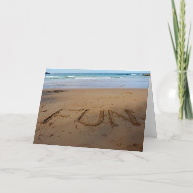 SE ESCRIBE "TENGA TARJETA DE JUBILACIÓN DIVERTIDA" (Anverso)