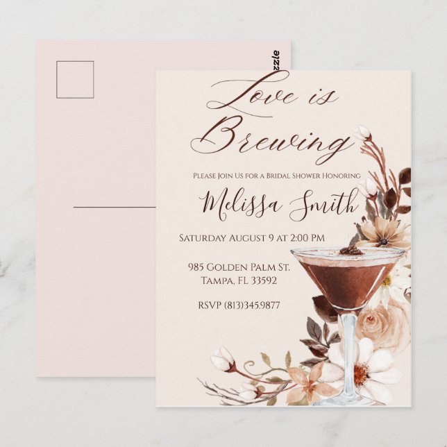 Se está preparando el amor: Invitación a la fiesta (Anverso / Reverso)