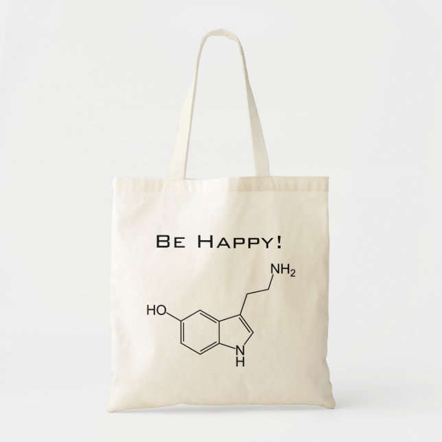 ¡Sé feliz! Bolsa de serotonina (Frente)