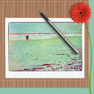 ¡Se fue a la playa! Cambio de las postales de la d