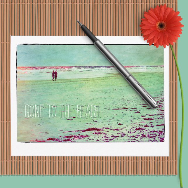 ¡Se fue a la playa! Cambio de las postales de la d (Subido por el creador)