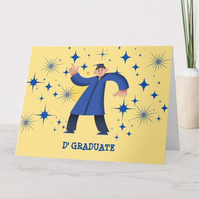 ¡¡¡SE GRADUAN!!! TARJETA (Anverso)