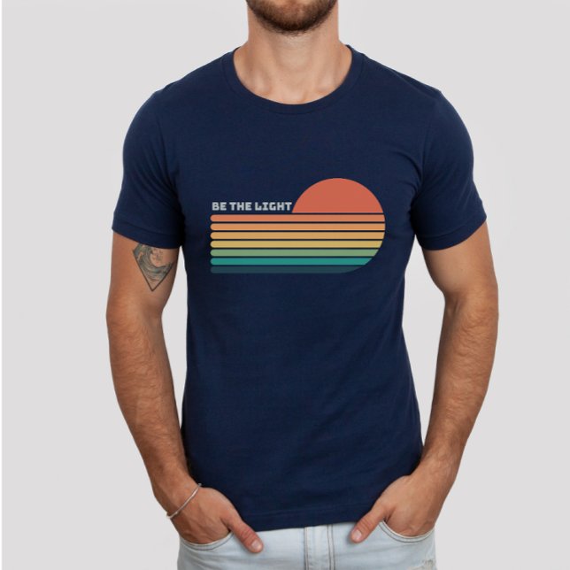 Sé la bíblica cristiana ligera contra la camiseta (Subido por el creador)