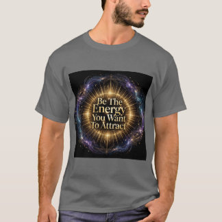 Sé La Energía Que Quieres Atraer Camiseta Motivaci
