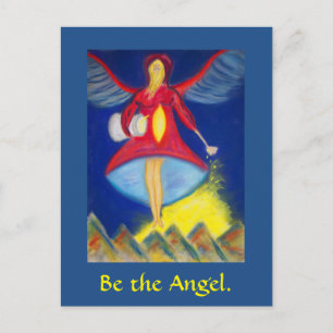 Sé la postal de Angel