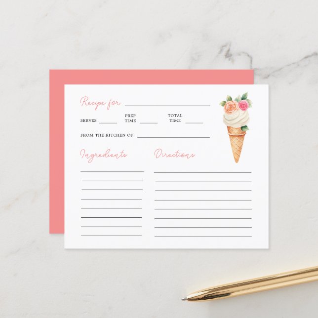 Se le ha escogido la tarjeta de recetas de ducha d (Anverso/Reverso In Situ)