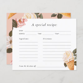 Se le ha escogido la tarjeta de recetas de ducha d