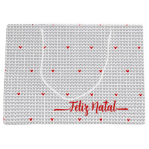 Sé mi bolsa de regalo grande de Valentine Knit Hea