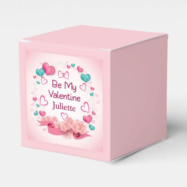 Sé mi caja de favores personalizada de San Valentí (Costado Anverso)