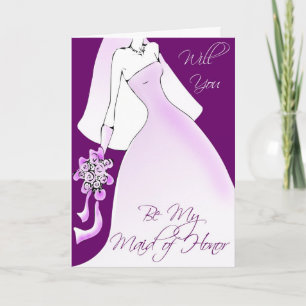Sé mi empleada de la invitación a la boda de honor